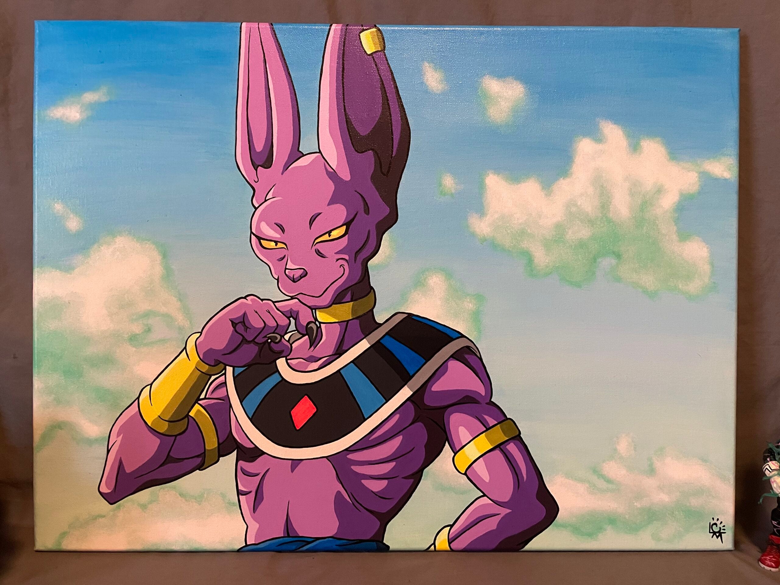 Beerus DBZ Painting newest